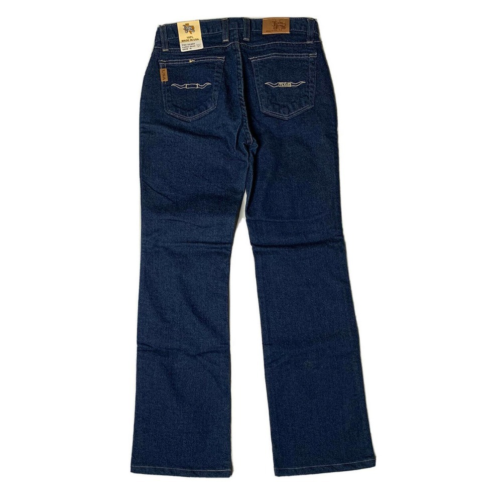 NEW Womens Texas Brand Boot Cut Denim Western Jeans with Stretch Size 6 USA